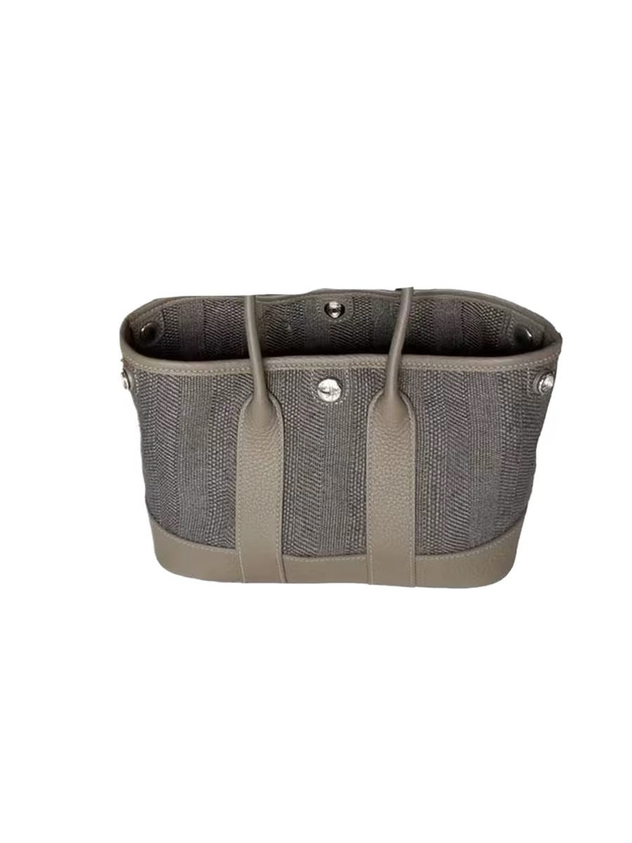 Smoke Canvas Garden Tote